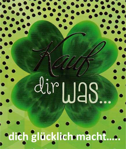 Kleeblatt Kauf Dir was